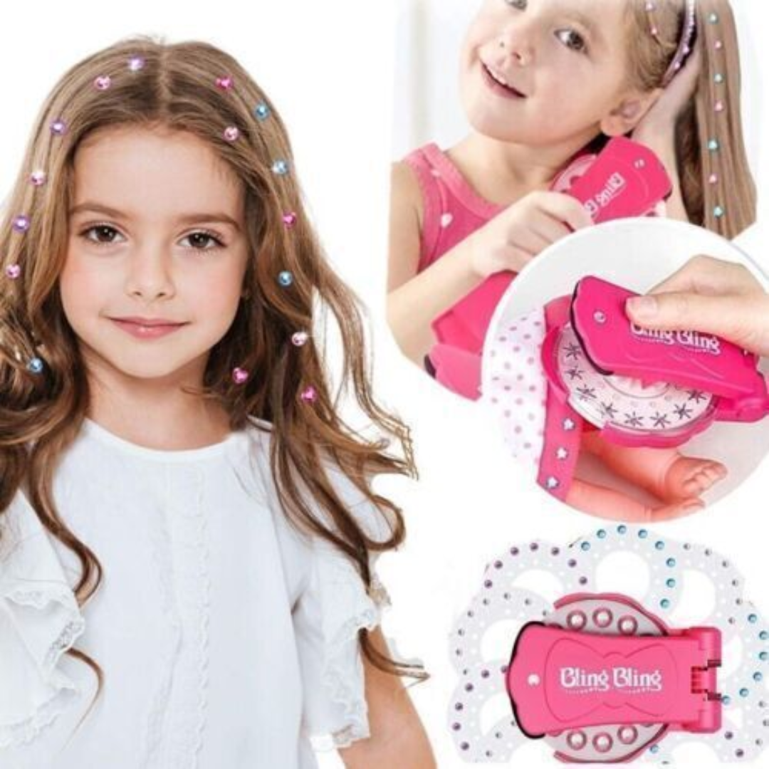LumiFrost™ Hair Gem Setter — Sparkle Boldly Without Damage or Mess