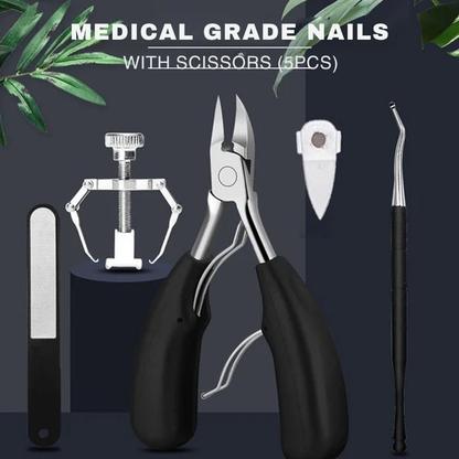 TriForma™ Nail Clipper — Master Thick, Painful Nails with Pinpoint Precision and Comfort