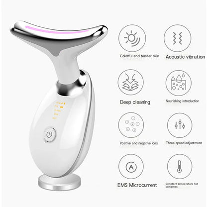 Rejuvenating Neck-Facial Massager Anti-Wrinkle
