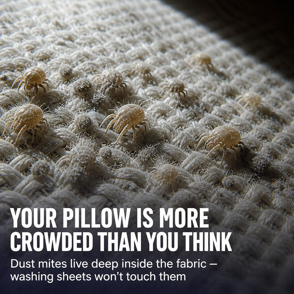 NanoPurify™ — Extract Hidden Dust Mites from Your Mattress in a Single Swipe