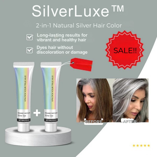 ArgentéLuxe™ — Ignite Stunning Silver Shine That Lasts and Nourishes Every Strand