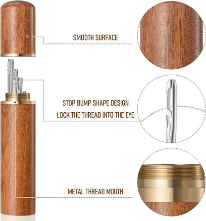 【LAST DAY SALE】Self-Threading Sewing Needles