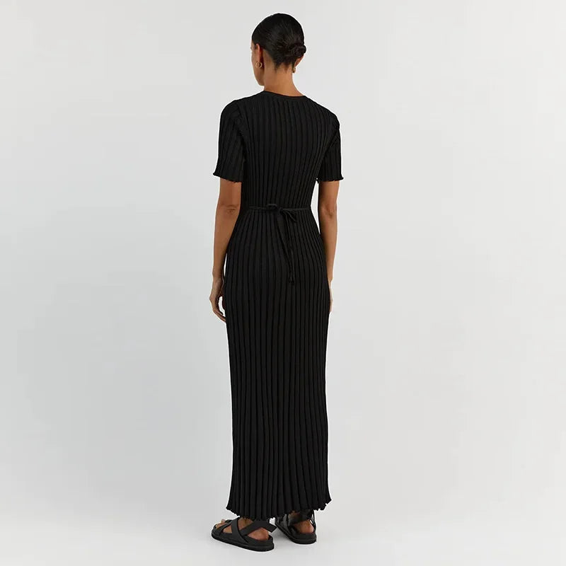 LumaCrest™ Dress — Glide Through Your Day Wrapped in Effortless Elegance and All-Day Comfort