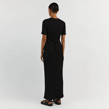 LumaCrest™ Dress — Glide Through Your Day Wrapped in Effortless Elegance and All-Day Comfort
