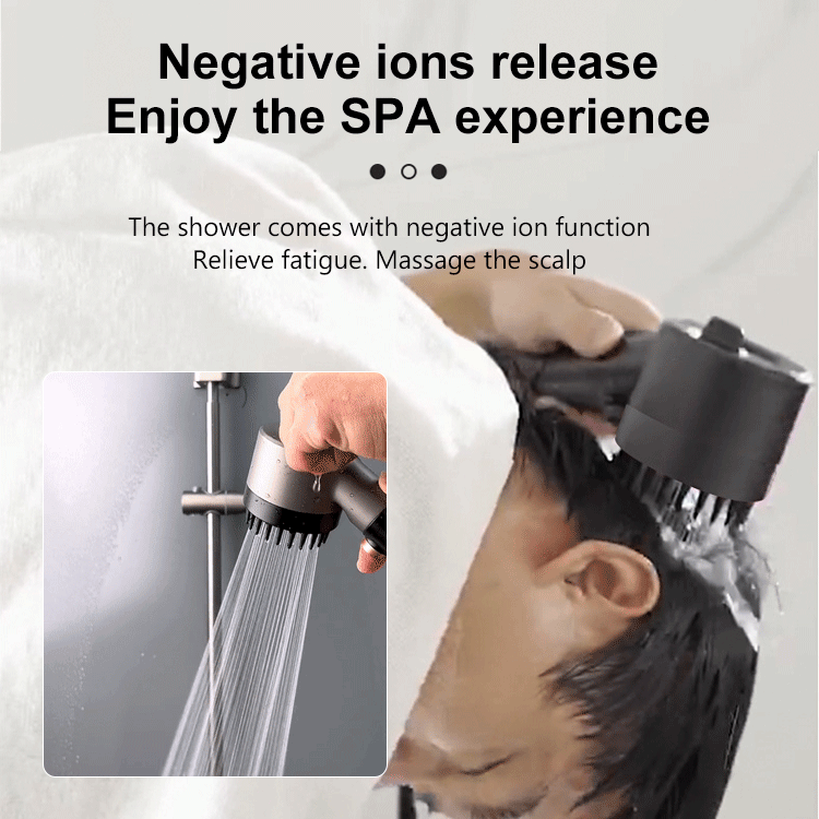 Borhe® Shower - 4-in-1 Multifunctional Shower Head for Massage and Skin Beauty