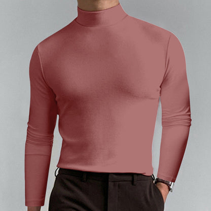 Marsilio™ – Men’s Slim-Fit Sculpting Mock Turtleneck