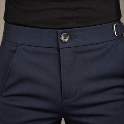 FlexiForm™ – Slim Stretch Pants with Side Buckle Adjustability