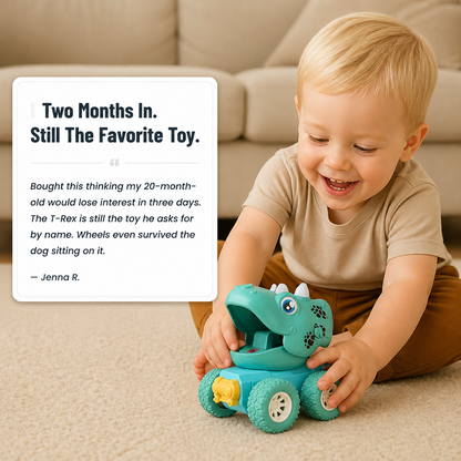 ThunderRex™ — Race, Roar, and Push with Rugged No-Battery Dino Trucks