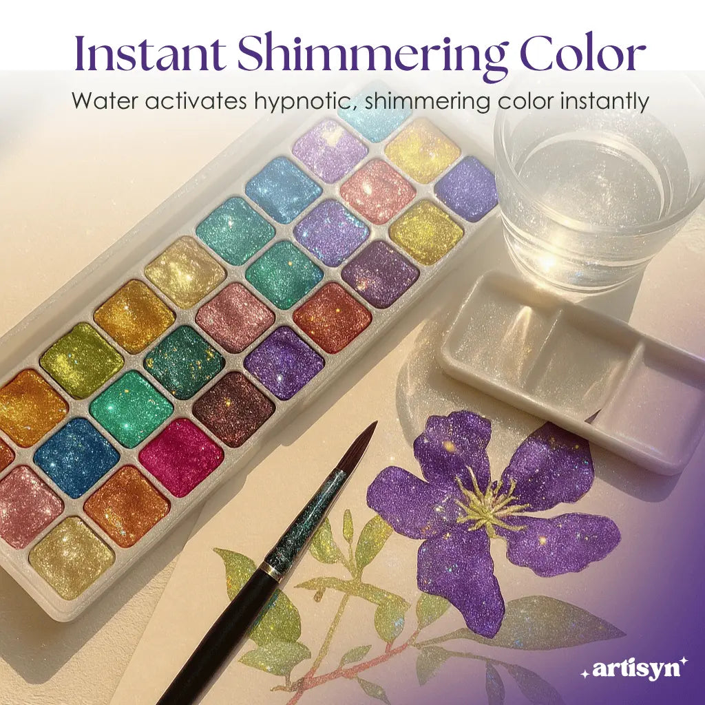 LumaColor™ | Watercolor Set That Turns Every Stroke Into Art