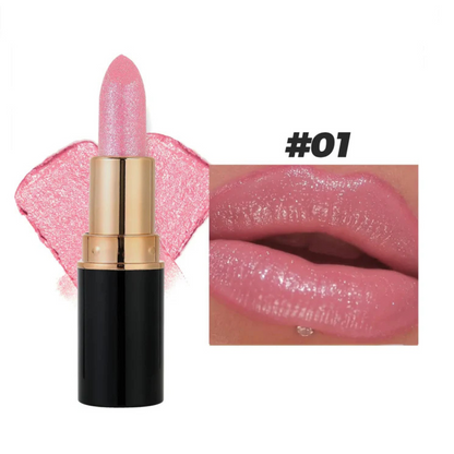 LuxeLure™ Metallic Lip Color — Drench Your Lips in 24-Hour Shine and Silky Comfort That Never Fades
