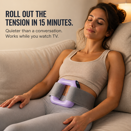 FasciaRoll™ — Ease Persistent Belly Tightness With Just 15 Quiet Minutes Daily