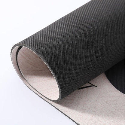 Retro butterfly fast-drying non-slip diatomaceous mat