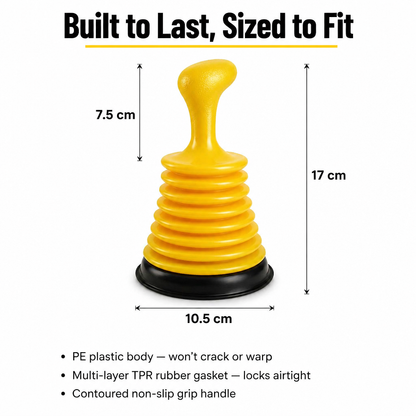 DrainMight™ — Clear Tough Sink Clogs Fast and Mess-Free