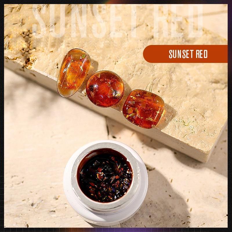 LuminaAmber™ — Ignite Your Nails with Lasting, Jewel-Like Radiance