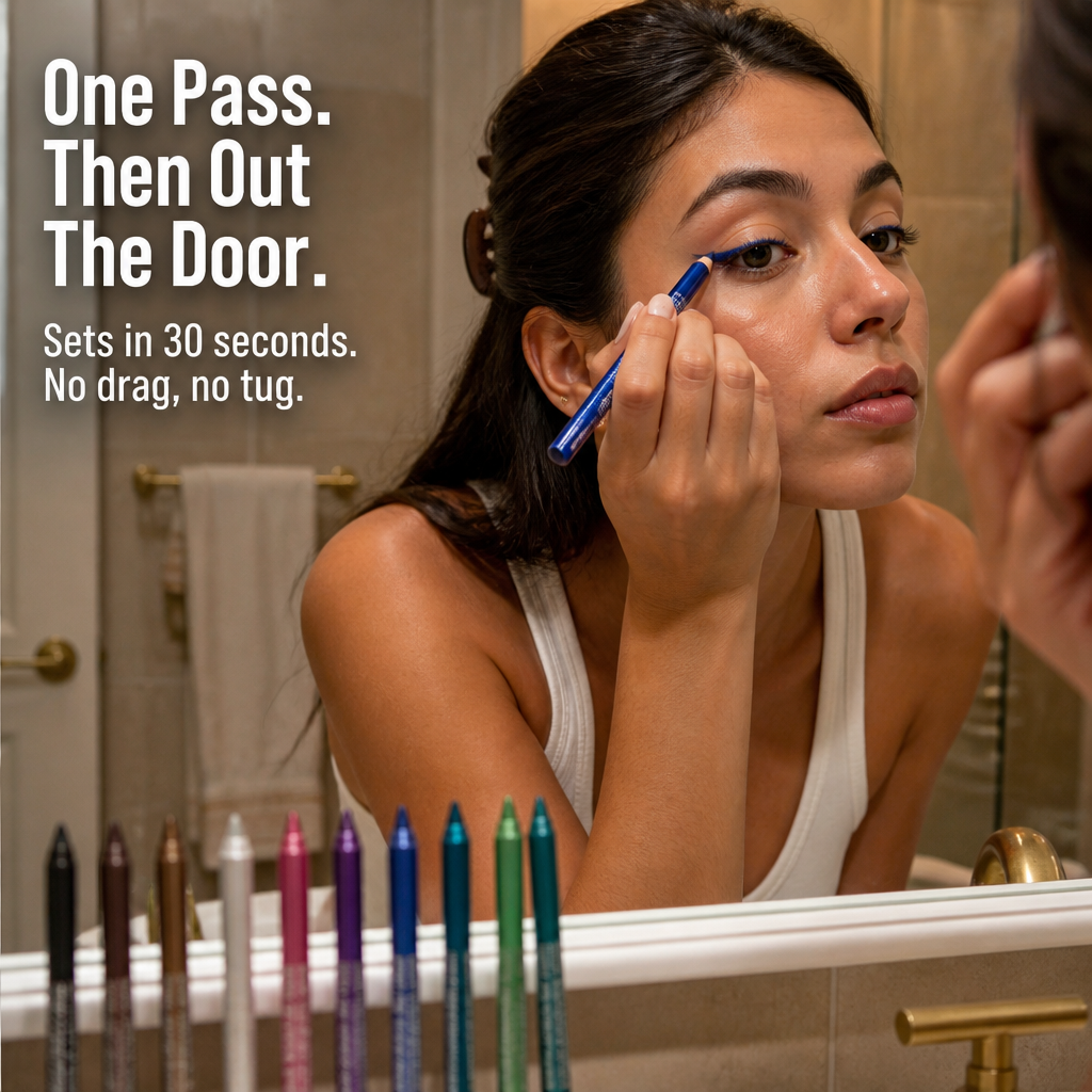 PrismFlo™ — Apply 10 Vivid Eye Shades That Stay Put Until Removed