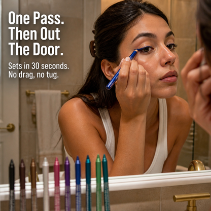 PrismFlo™ — Apply 10 Vivid Eye Shades That Stay Put Until Taken Off