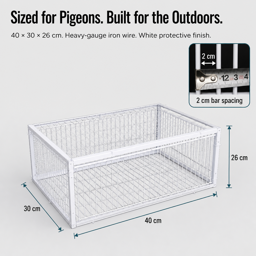 SkyLatch™ — Outsmart Pigeons and Reclaim Your Garden Peacefully