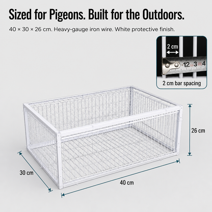 SkyLatch™ — Outsmart Pigeons and Reclaim Your Garden Peacefully