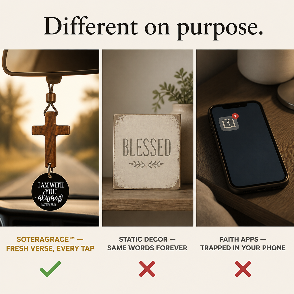 SoteraGrace™ — Tap the Cross, Receive a New Bible Verse Daily
