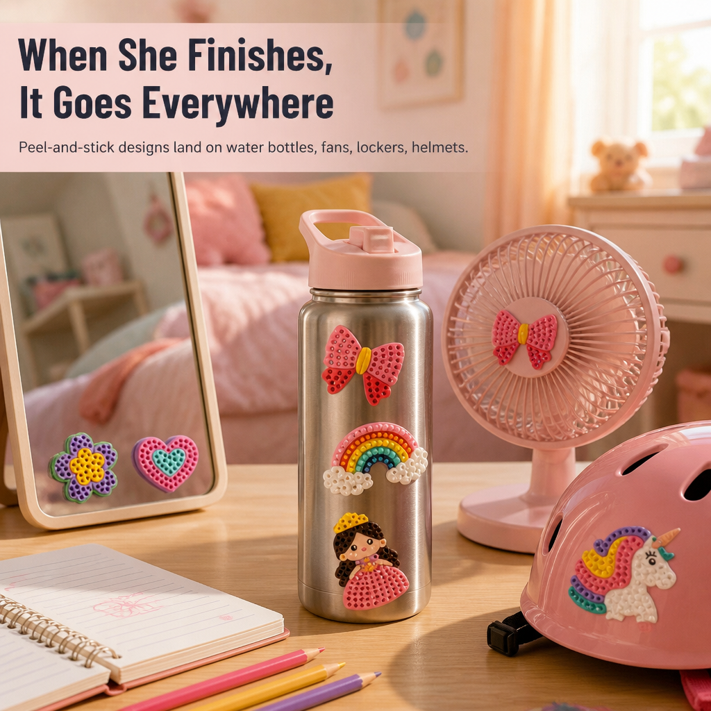 PrismPearl™ — Swap Screen Time for Sparkling Bead Stickers Kids Can’t Resist