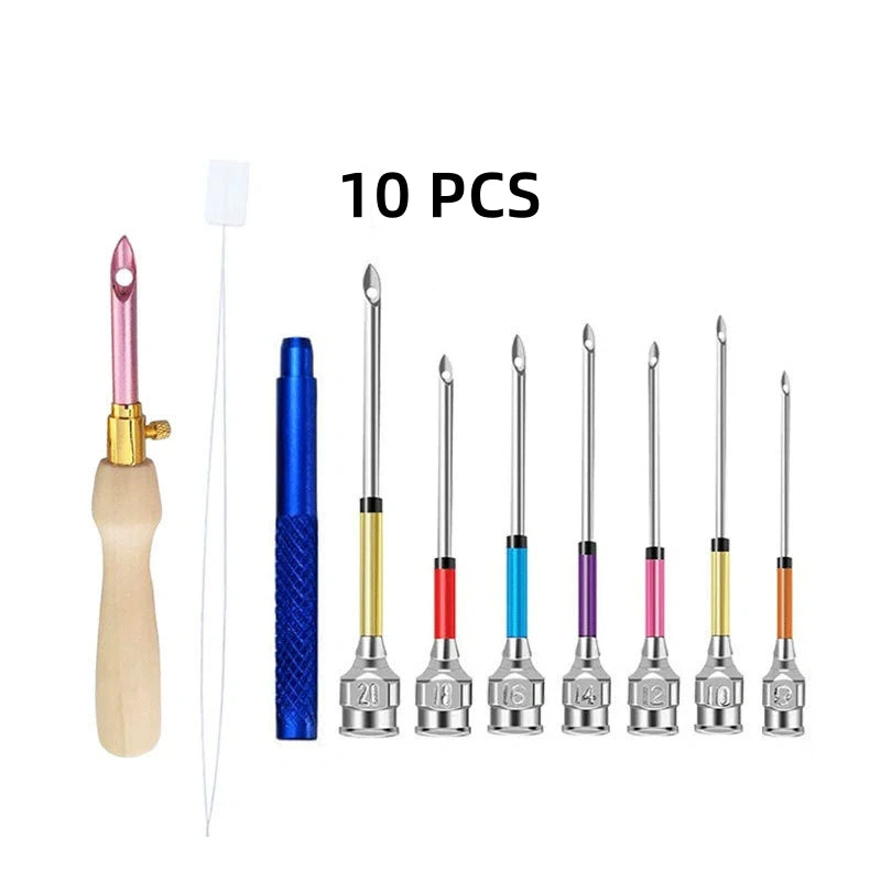 EdgeCraft™ Precision Needle Set — Sew Pain-Free Masterpieces with Unstoppable Confidence