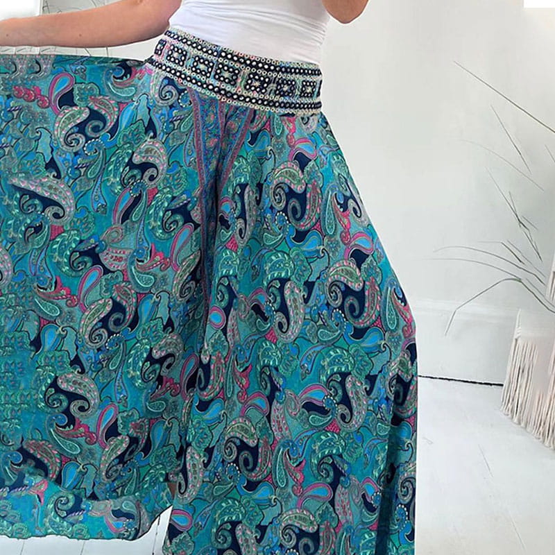 ZephyraFlow™ Paisley Pants — Unlock Featherlight Comfort and Unstoppable Style All Day Long