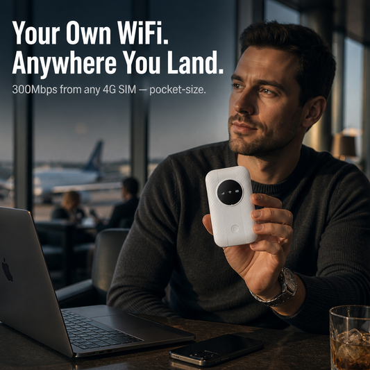 NomadNet™ — Manage Your Own 300Mbps WiFi at Hotels, Cafés & Airports