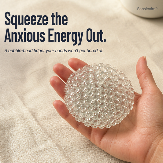 Sensicalm™ — Release the Nervous Energy and Slip Back into Focus | Sensory Bubble Ball