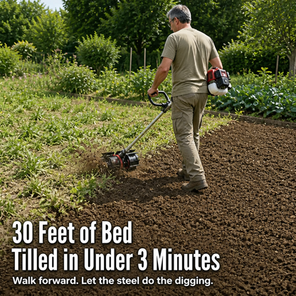 TerraBlade™ — Easy Root-to-Soil Weed Removal Without the Effort