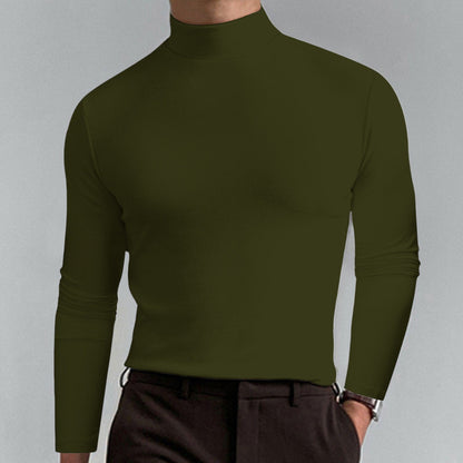 Marsilio™ – Men’s Slim-Fit Sculpting Mock Turtleneck