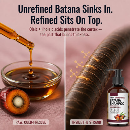 VitaFleur™ — Strengthen Fragile, Thinning Hair Using 100% Pure Honduran Batana