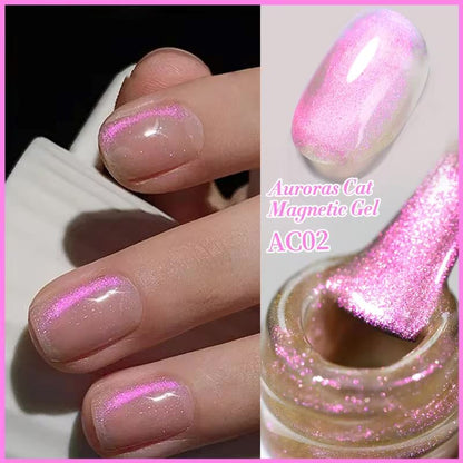 VioraLuxe™ Magnetic Gel — Turn Every Glance Into a Spellbinding Nail Show