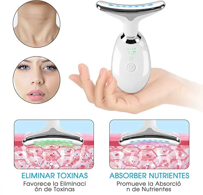 Rejuvenating Neck-Facial Massager Anti-Wrinkle
