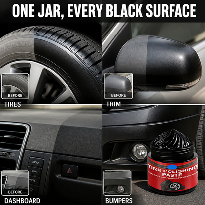 ObsediaBlack™ — Restore Dull Tires to Fresh, Just-Detailed Black in Minutes