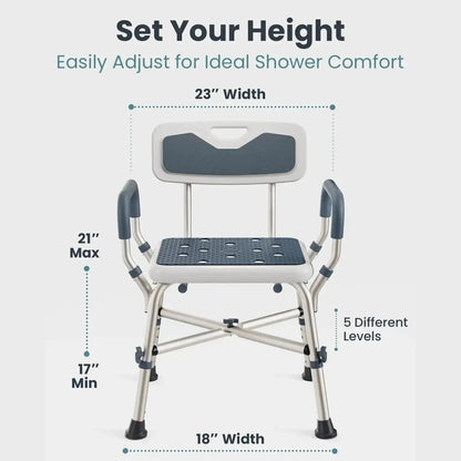 Shower Chair with 450lb Capacity