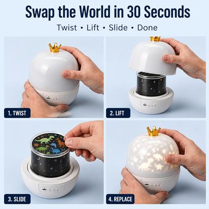 AquaDream™ — Swap Bedtime Struggles for a Starry Ceiling Show