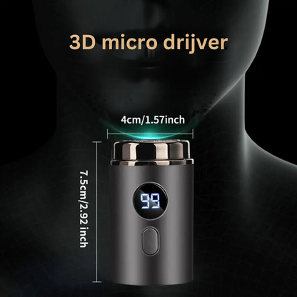 Veyra Glide — Compact Electric Shaver with Turbo Shaving Technology