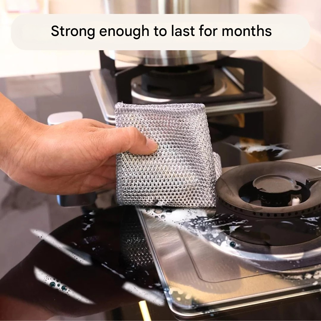 LumeMesh™ — Scratch-Free Shine That Makes Cleaning Feel Like Magic