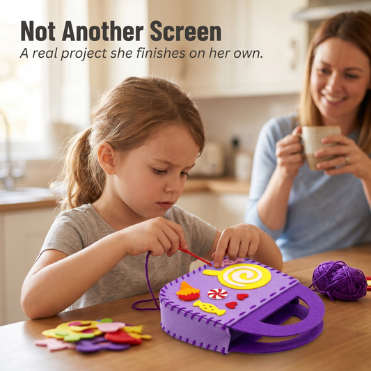 CrafTote™ — Swap Screen Time for a Bag Your Kid Truly Completes