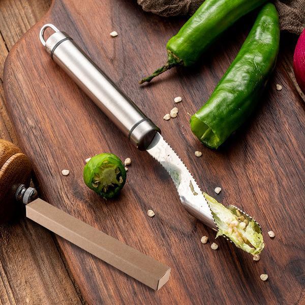 BlazeCore™ Pepper Corer — Slice Like a Pro and Enjoy Mess-Free Kitchen Magic Every Time