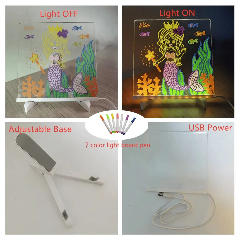LumaScribe™ — Ignite Your Child’s Imagination with Brilliant, Glowing Creations