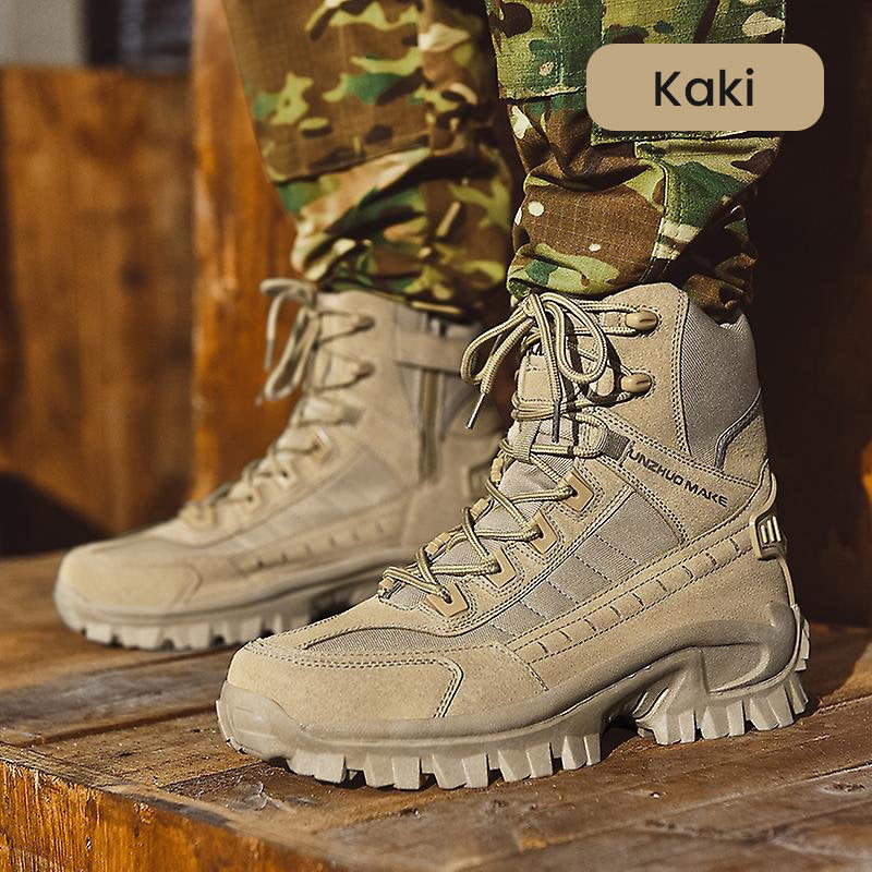 StratoForce™ Tactical Boot — Unleash Rugged Comfort and Unbreakable Confidence on Any Terrain