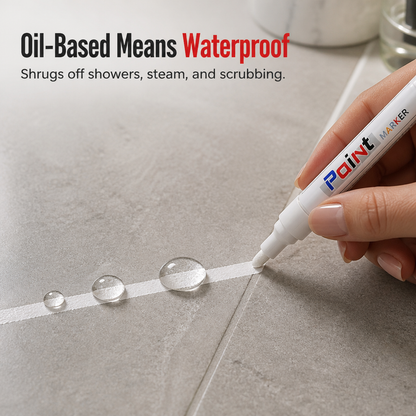 EverCraft™ — Hide Stained Grout Instantly and Maintain Waterproofing
