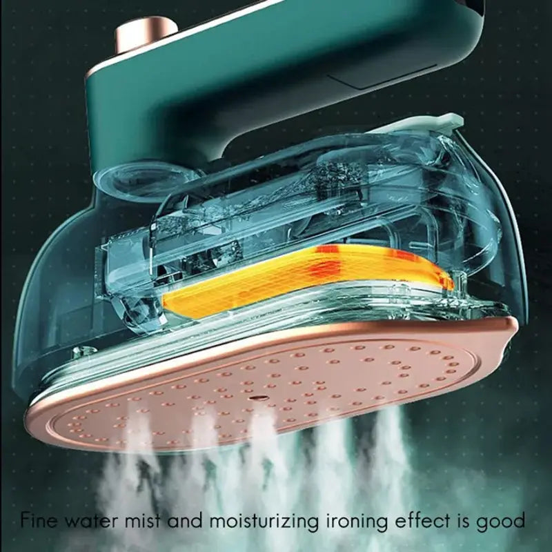 Compact 2-in-1 Mini Steam Iron for Easy Ironing