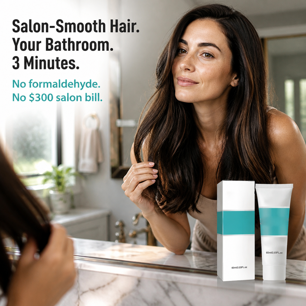 SilkCrest™ — Tame Frizz Fast in 3 Minutes, Avoid the $300 Salon Visit