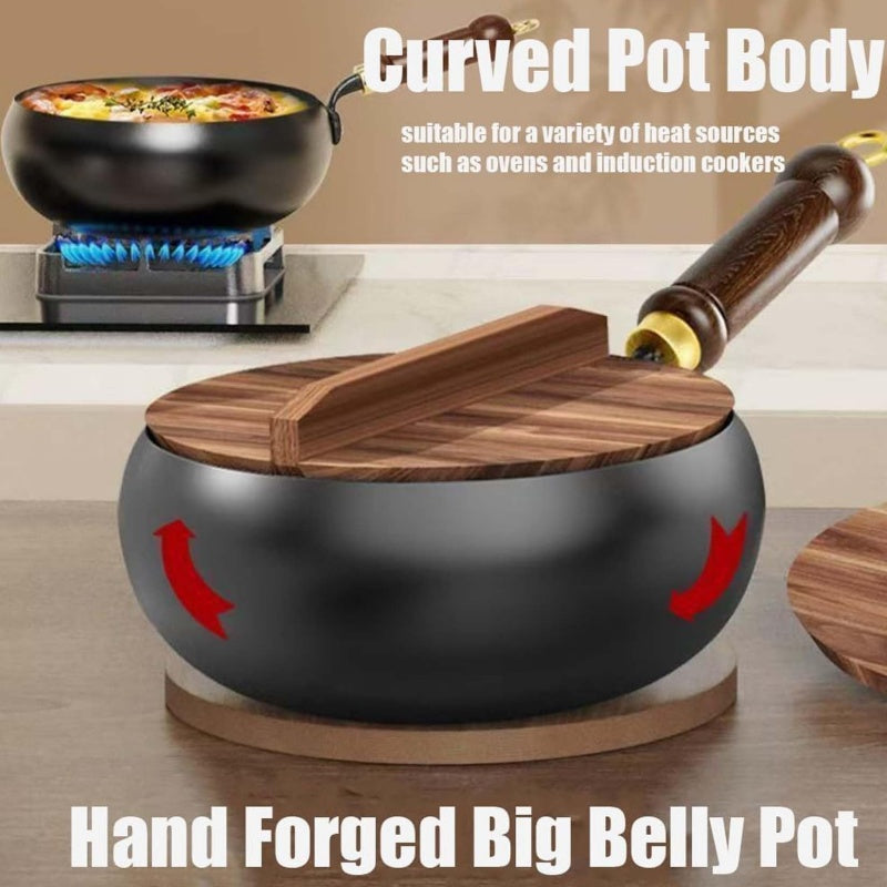 IronVanta™ Pro Pot — Pure Iron Power for Safe, Joyful Feasts That Bring Your Family Together