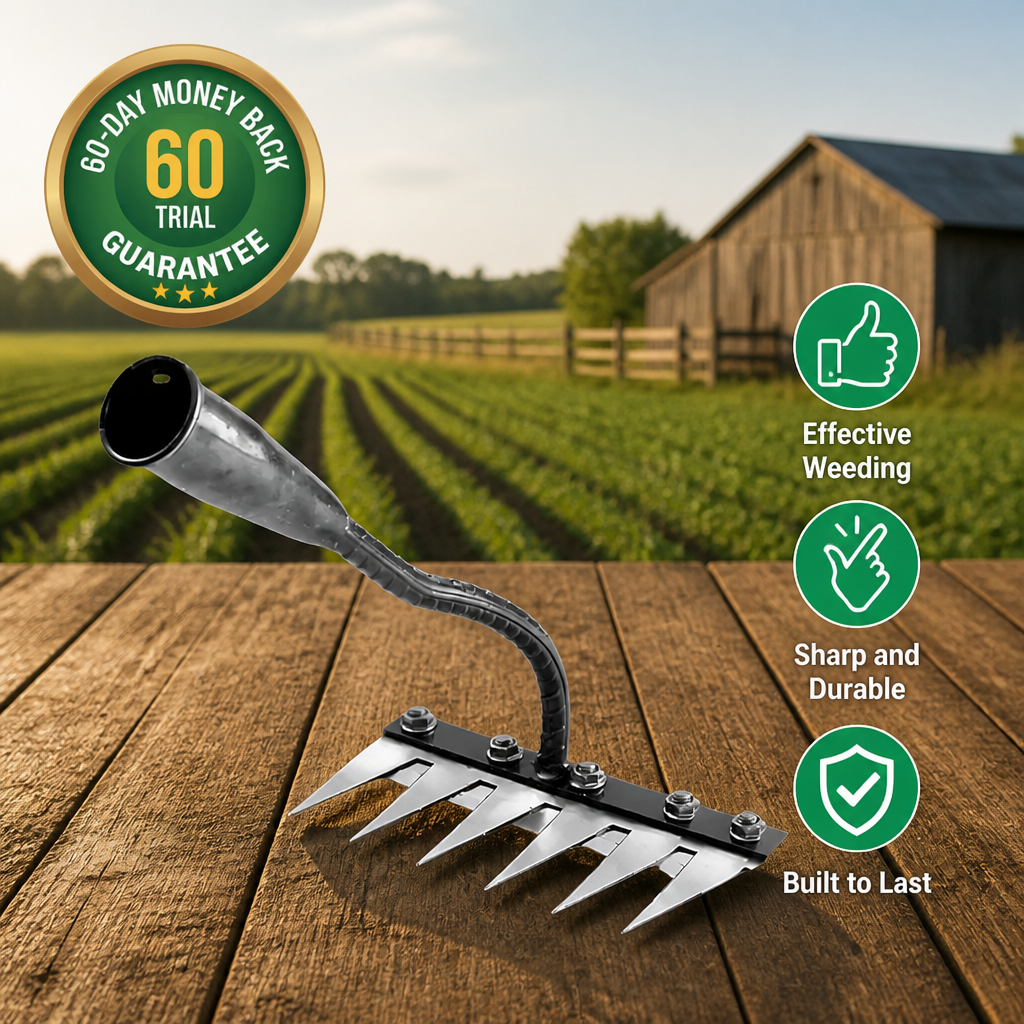 Kiméo™ — Pull Out Persistent Weeds Roots-and-All in a Single Tug | Free Gloves & 60-Day Trial