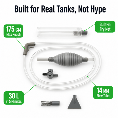 SurgeStream™ — Clear 30L of Tank Sludge in Just 5 Minutes