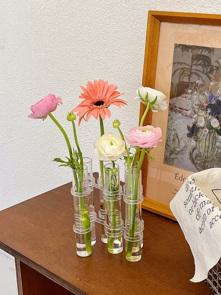 FlexiVase™ – Ideal Showcase for All Flowers! | 6PCS