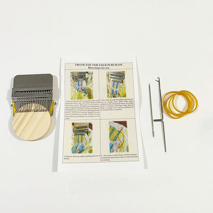 ThreadCraft™ Mini Loom — Instantly Revive Your Favorite Clothes with Creative Flair